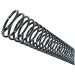 ESPIRAL 25MM (PARA 160 FOLHAS) 48 UNIDADES PRETO - VIP 3775