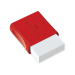 Borracha Branca Capa Plastica Grande