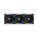 Kit 3 Cooler Unifan 120mm Rgb C/ Controladora By Lian Li Preto