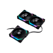 Kit 3 Cooler Unifan 120mm Rgb C/ Controladora By Lian Li Preto