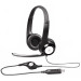 Fone de Ouvido C Microfone H390 Usb Preto