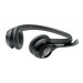 Fone de Ouvido C Microfone H390 Usb Preto