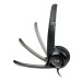 Fone de Ouvido C Microfone H390 Usb Preto