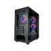 GABINETE GAMER  FRACTAL S/ FANS PRETO - ONE POWER CC-201B