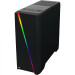 Gabinete Gamer Cylon Rgb Led Pt Mid Tower S/ Fonte