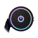 Water Cooler Rgb Spectra Intel-amd 360mm Preto