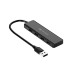 HUB USB HU-230BK C/ 4 PORTAS - C3TECH 313020750100