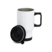 Copo Termico Inox Viagem 475ml C/tampa Branco P/sublimacao