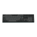 TECLADO BLUETOOTH + MOUSE USB S/FIO MX108 PRETO E CIANO - AKKO