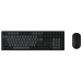 TECLADO BLUETOOTH + MOUSE USB S/FIO MX108 PRETO E CIANO - AKKO
