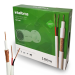 Cabo Coaxial Bipolar Blindado Awg Cftv Fc67cbr
