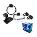 Kit Acessorios para Banheiro Caribe Preto