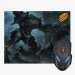 Kit Mouse + Mousepad Combo War Mc100 Oex