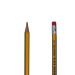 Lapis Grafite 2b Cz/am C/ Borracha