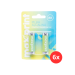 Kit 6 Pct Pilha Pequena Aa Alcalina C/2 Un