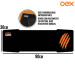 Mouse Pad Gamer Hawk Speed Mp308 90x30 Oex