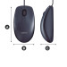Mouse Usb M90 Midnight Black