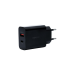 Carregador Parede C/ Usb + Tipo C Recarga Rapida Cg206 Preto