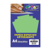 Papel Plus A4 120g Verde Lumi 20fl