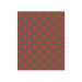 Eva Estampado 40x50 Poa Marrom e Rosa