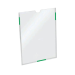 Display A4 Vertical Parede Acrílico Cristal C/fita Novacril