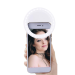 Ring Light Portatil Branco Led 8,5cm Clipe Celular