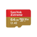 CARTÃO DE MEMÓRIA MICRO SD 64GB EXTREME - SANDISK SDSQXAH-064G-GN6AA