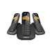 TELEFONE S/ FIO + 2 RAMAL TS3113 PRETO - INTELBRAS 4123103 