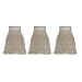 Refil Mopinho Umido Algodão 190g Ponta Cortada - 3 Und