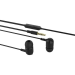 Fone C/ Mic Intra Auricular Preto