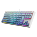 TECLADO GAMER USB MECÂNICO DAKSA RGB SWITCH BROWN BRACO E AZUL - K576GB-RGB