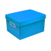 Caixa Organizadora M 370x280x190mm Azul Best Box Novaonda