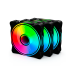 Kit 3 Fans Radiant X3 Argb 120mm C/ Controladora