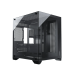 Gabinete Gamer Clarity Preto Lateral Vidro