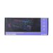 TECLADO GAMER MECÂNICO BLACK HAWK COMPACT RAINBOW SWITCH BROWN - FORTREK 75939